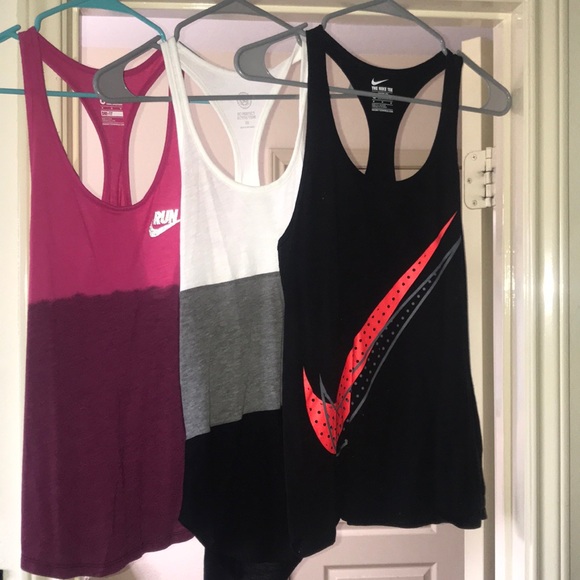 Three Workout Razorback Tanks - Picture 1 of 4